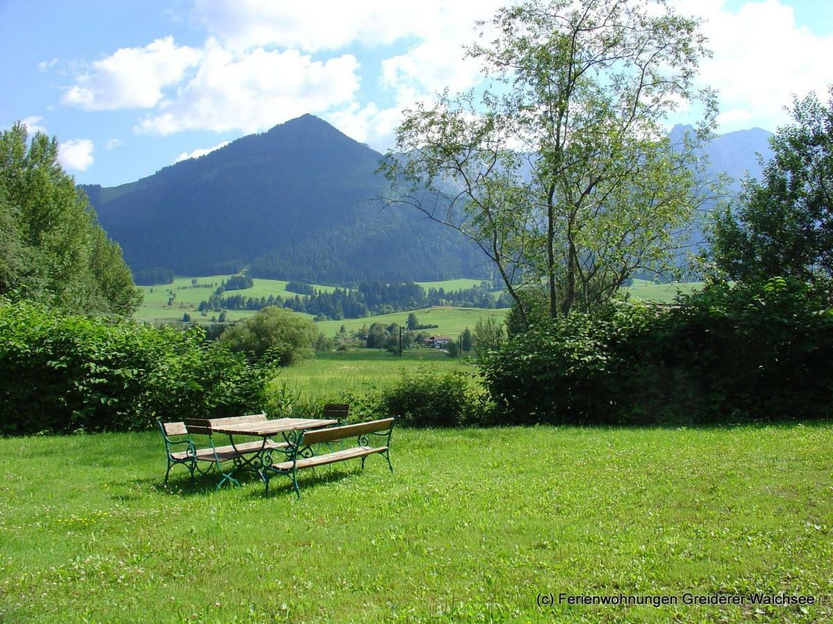 Ferienwohnungen Greiderer Walchsee Exterior photo