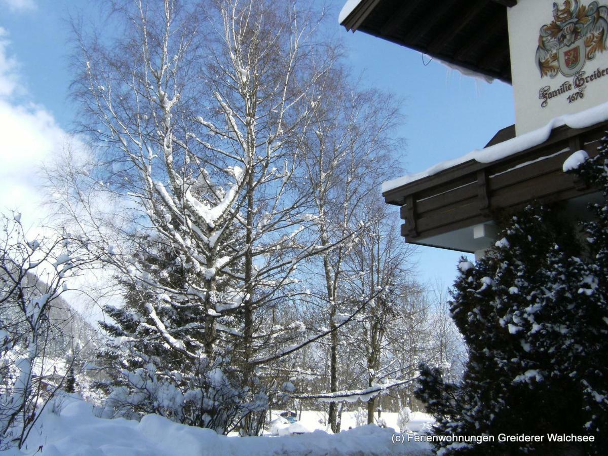 Ferienwohnungen Greiderer Walchsee Exterior photo